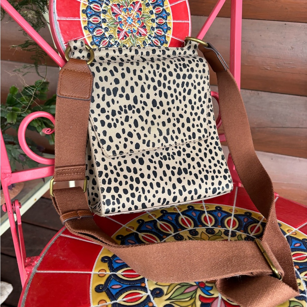 Stylish Polka Dot Shoulder Bag